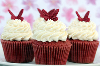 red velvet cupcakes