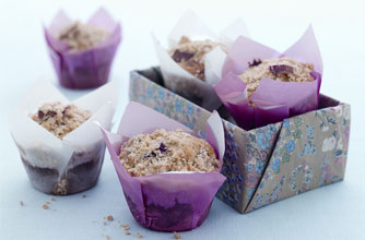 Rhubarb muffins