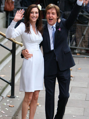 Nancy Shevell and Sir Paul McCartney Nancy Shevell and Sir Paul McCartney