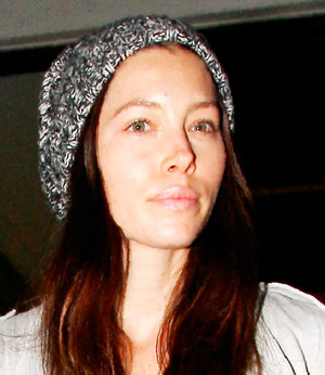 Jessica Biel, no make-up Jessica Biel, no make-up
