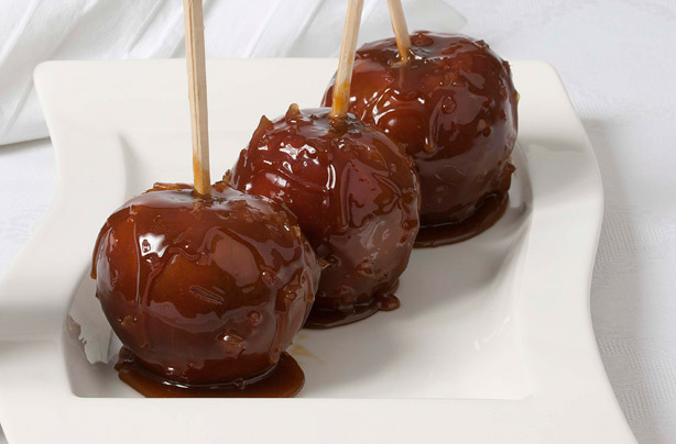 Ginger toffee apples