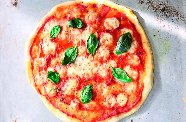 Gino D'Acampo's Classic Margherita pizza Gino D'Acampo's Classic Margherita pizza