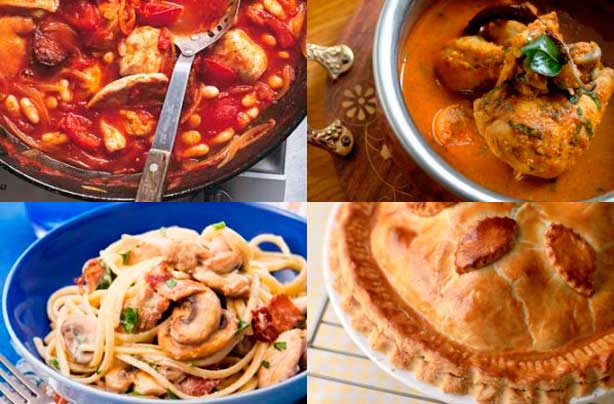 Top 20 chicken recipes for November