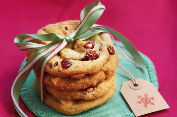 White chocolate and cranberry cookies White chocolate and cranberry cookies