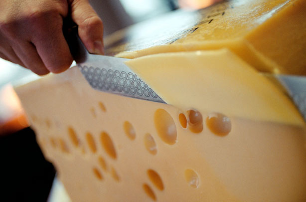 Cutting cheese Cutting cheese