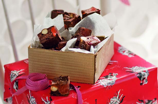Turkish delight rocky road Turkish delight rocky road