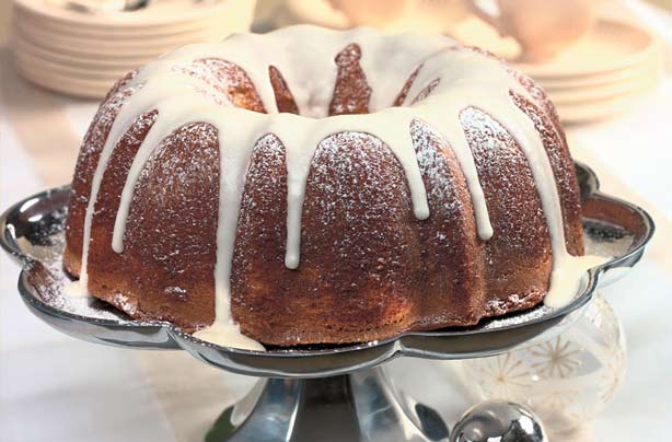 Spiced eggnog pound cake Spiced eggnog pound cake