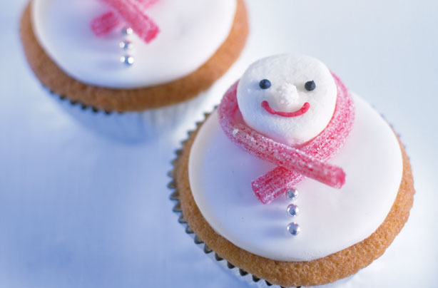 Snowmen cupcakes Snowmen cupcakes