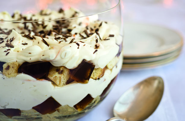 Gordon Ramsay Italian-style trifle