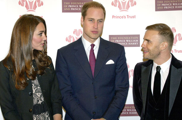Kate Middleton and Gary Barlow Kate Middleton and Gary Barlow