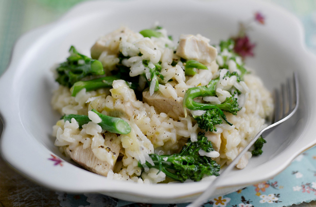 Chicken, Tenderstem and Rosemary Risotto