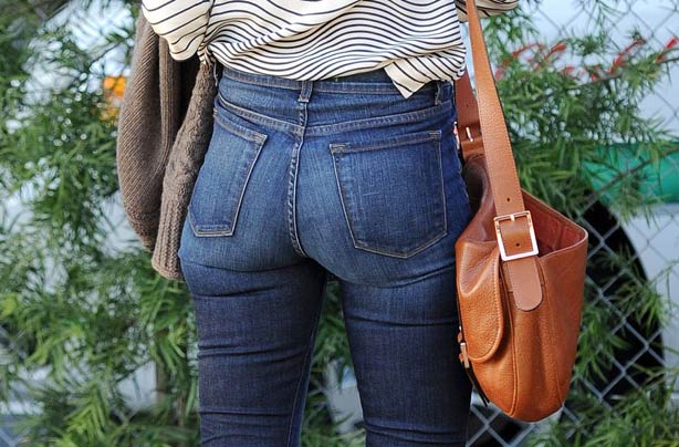 Jessica Alba's bum