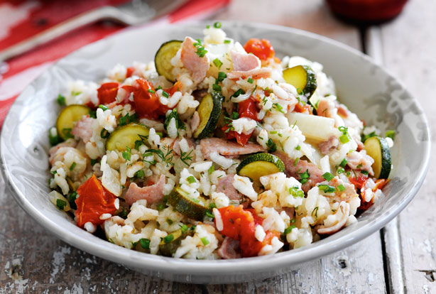 Slimming World's bacon and tomato risotto Slimming World's bacon and tomato risotto