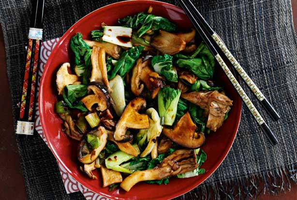 Slimming World's oriental mushroom stir-fry