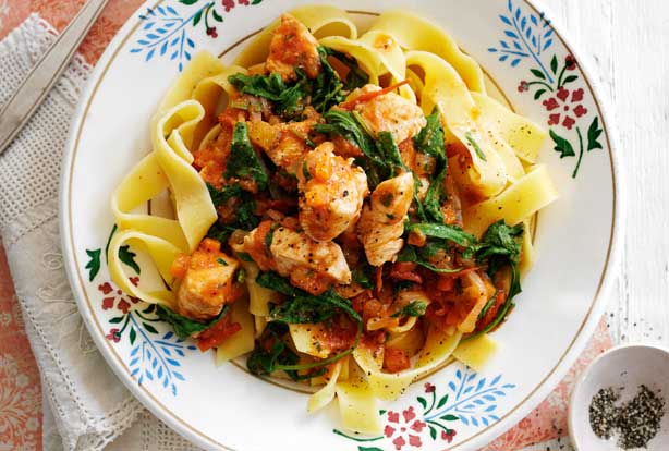 Slimming World's chicken pappardelle