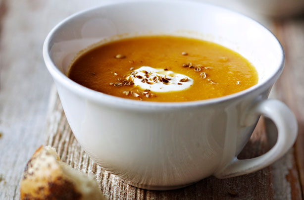 Spiced carrot and lentil soup Spiced carrot and lentil soup