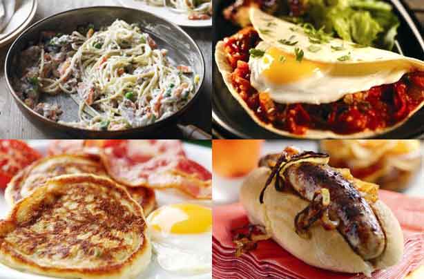 7 dinners for under �1 a head: Monday 20th February 2012