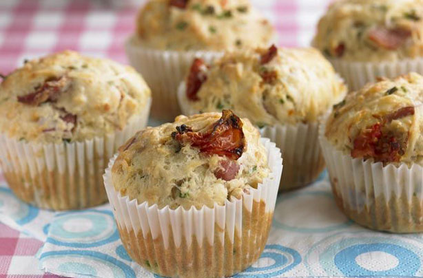Bacon and Edam lunchbox muffins recipe Bacon and Edam lunchbox muffins recipe