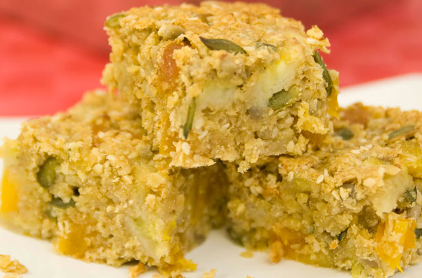 Banana and three seed energy bars Banana and three seed energy bars