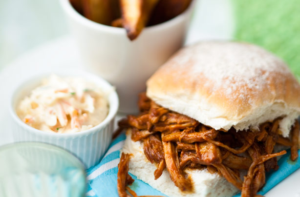 Slow cooked pork baps Slow cooked pork baps