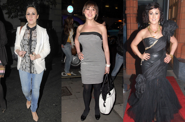 Natalie Cassidy's changing figure