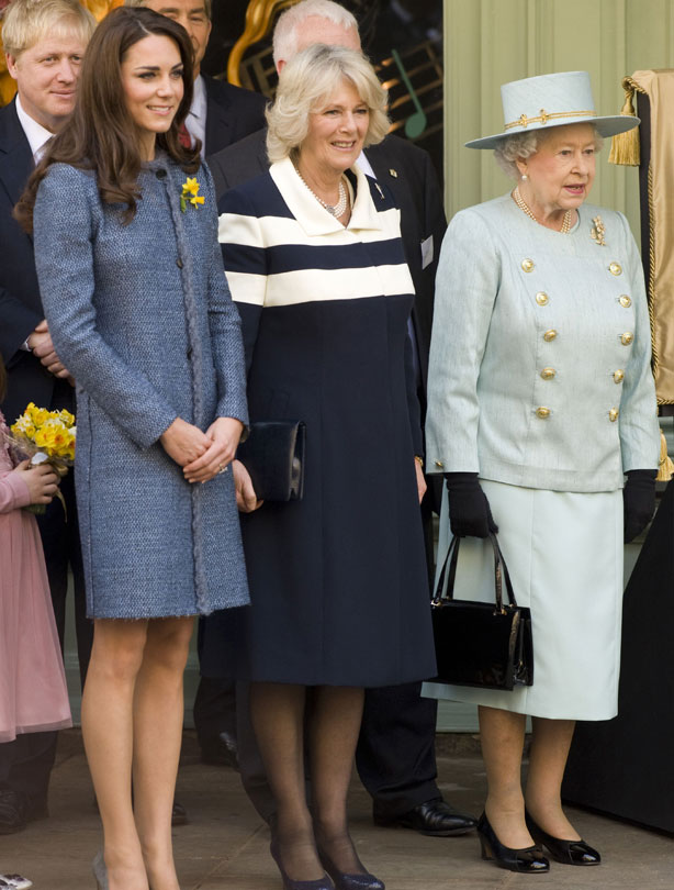 Kate Middleton, The Queen and Camilla Kate Middleton, The Queen and Camilla
