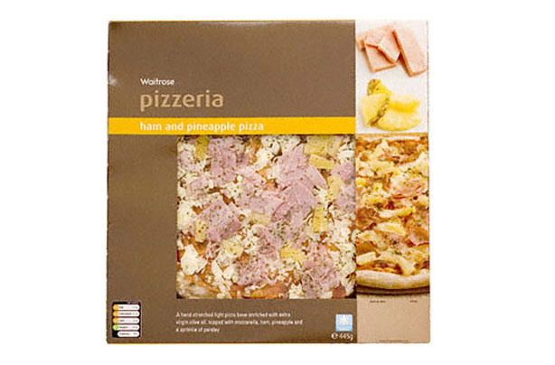 Waitrose ham and pineapple pizza Waitrose ham and pineapple pizza