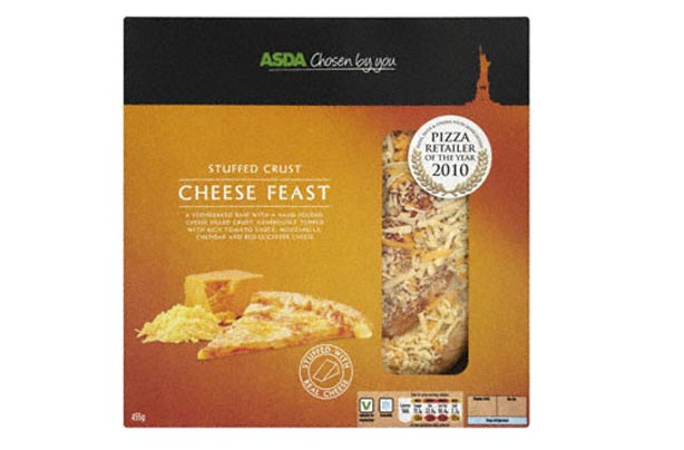 Asda stuffed crust cheese feast Asda stuffed crust cheese feast
