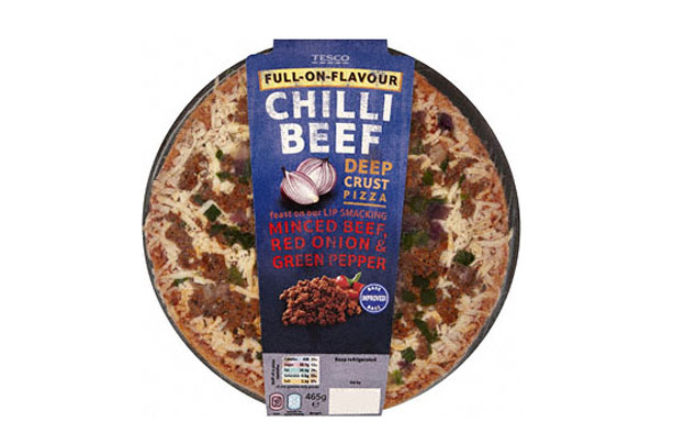 Tesco beef pizza Tesco beef pizza