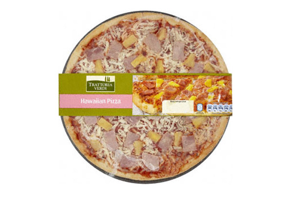 Tesco ham and pineapple pizza Tesco ham and pineapple pizza