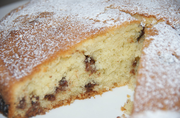 Ruth Clemens' chocolate chip cake 