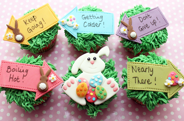 Easter egg hunt cupcakes Easter egg hunt cupcakes