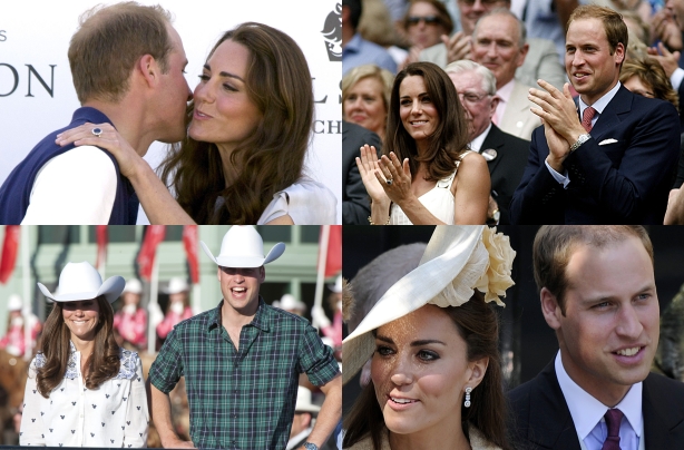 Kate and William's first wedding anniversary