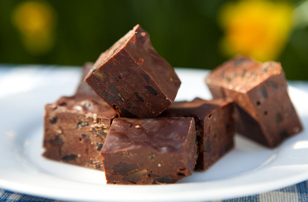 Holly Bell's chocolate orange spiced fudge