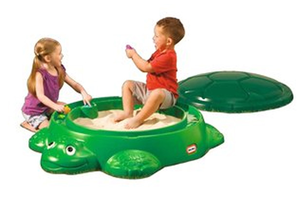 50 outdoor toys for Summer: Little Tikes Anniversary Turtle Sandbox 50 outdoor toys for Summer: Little Tikes Anniversary Turtle Sandbox