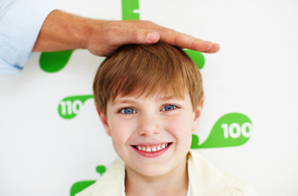 Child Being Measured