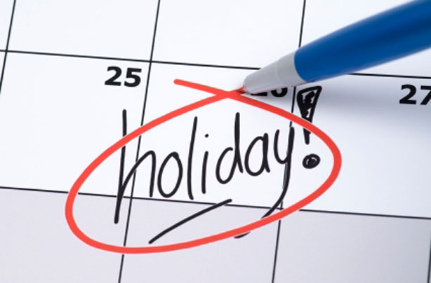 Take regular holidays Take regular holidays