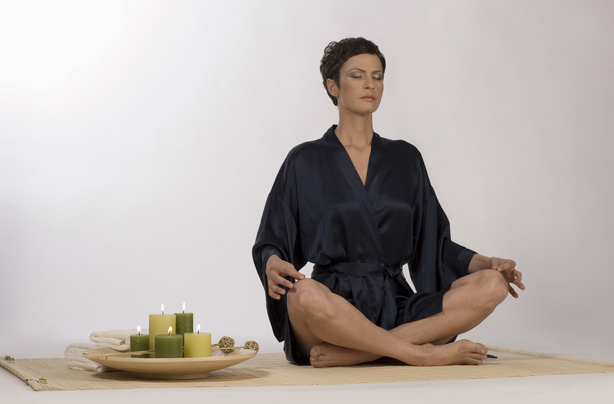 Meditating woman Meditating woman