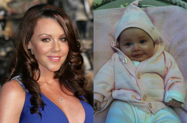michelle heaton and baby
