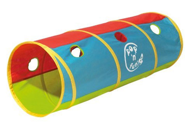50 outdoor toys for summer: Worlds Apart generic pop-up tunnel 50 outdoor toys for summer: Worlds Apart generic pop-up tunnel