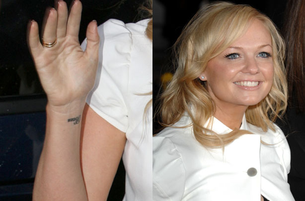 celebrity tattoos emma bunton goodtoknow celebrity tattoos emma bunton goodtoknow