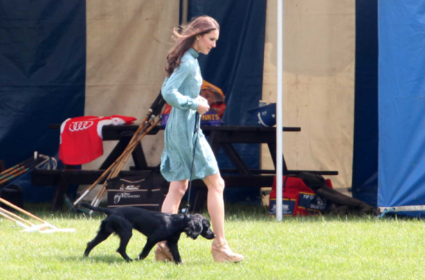 Kate Middleton and Lupo Kate Middleton and Lupo