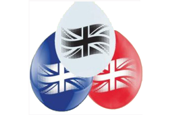 Union jack balloons Union jack balloons