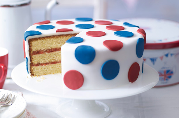 Polka dot Jubilee cake Polka dot Jubilee cake