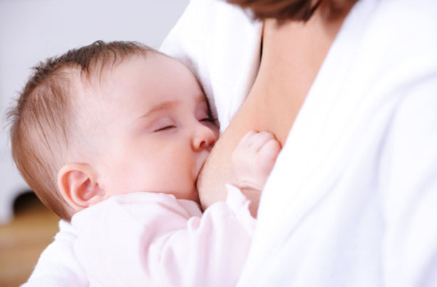 Baby breastfeeding Baby breastfeeding