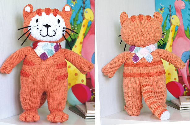 Poppy cat knitting pattern 