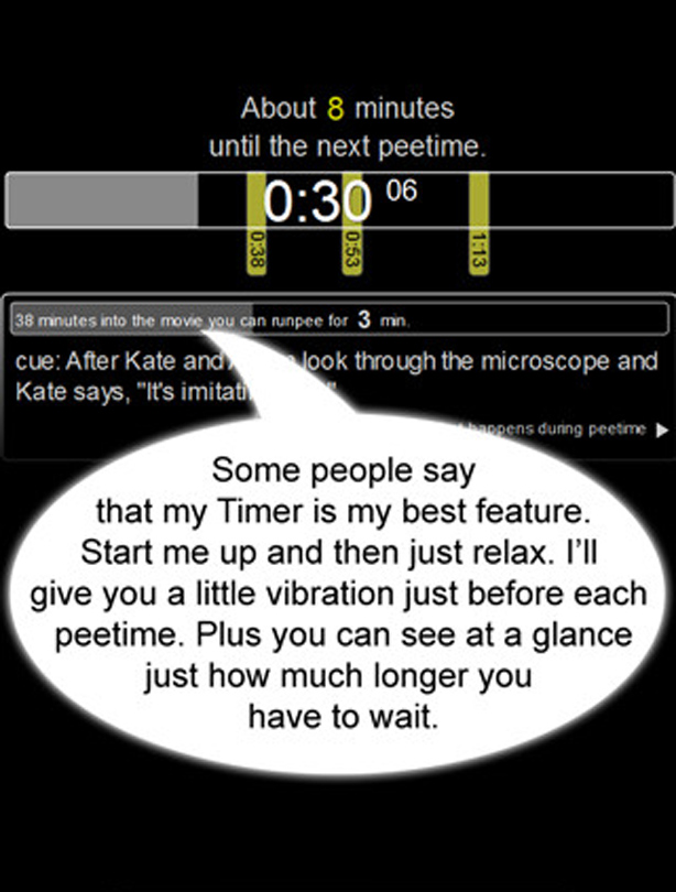 RunPee app RunPee app