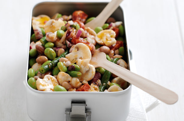 Mushroom and Bean Salad Mushroom and Bean Salad