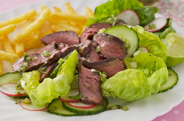 Steak salad