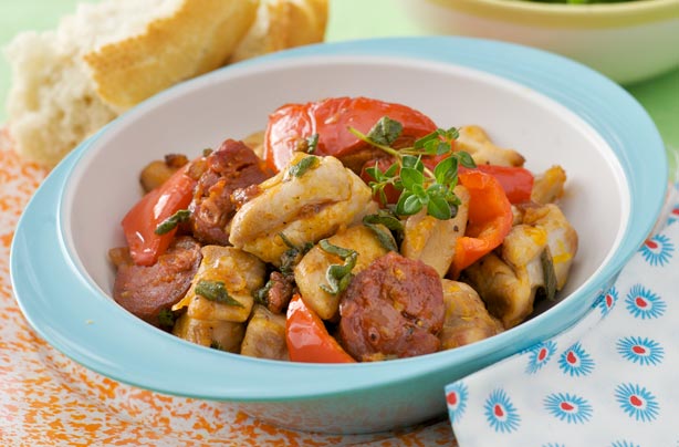 Woman's Weekly 12 June Spanish stir-fry chicken Woman's Weekly 12 June Spanish stir-fry chicken